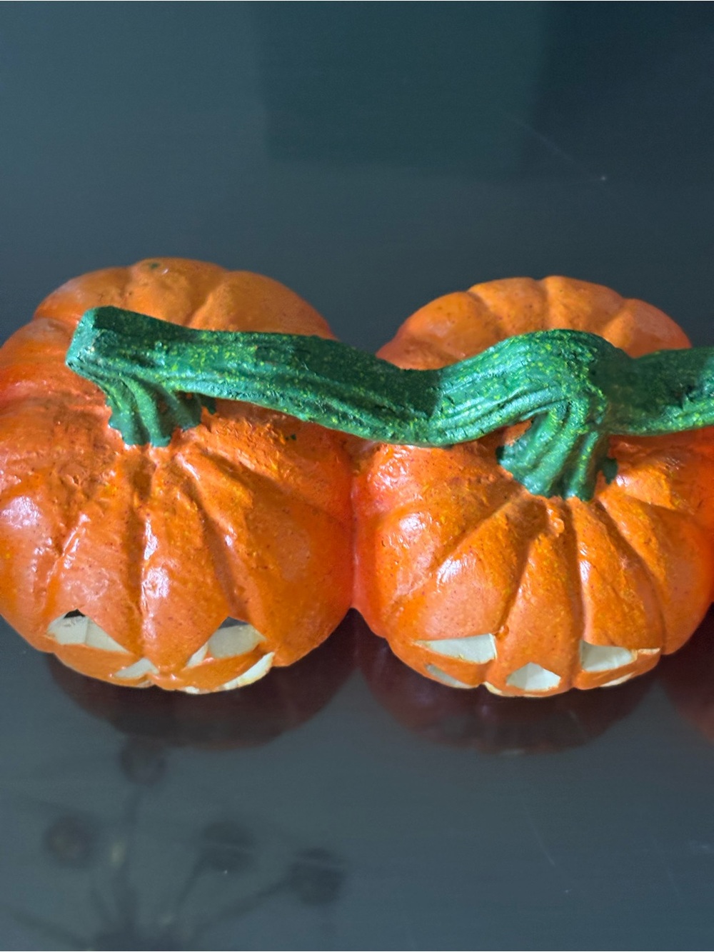 Halloween Pumpkin Jack-O'-Lantern Set - Lights Sounds Working - Picture 4 of 16
